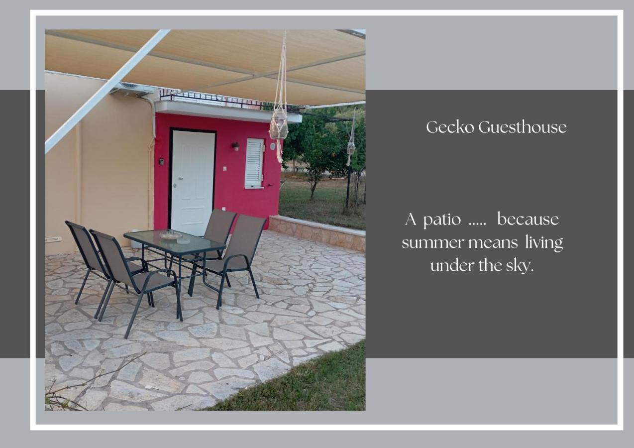 Gecko Guesthouse Agios Nikolaos  ภายนอก รูปภาพ